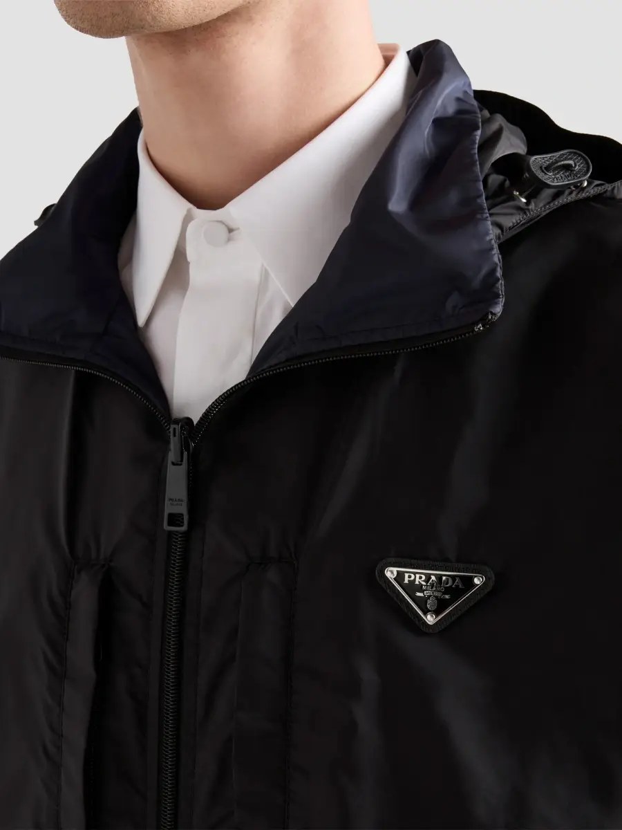 Prada Men's Reversible Re-Nylon Jacket | Thumbnail 5 Prada Men's Reversible Re-Nylon Jacket | Thumbnail 5