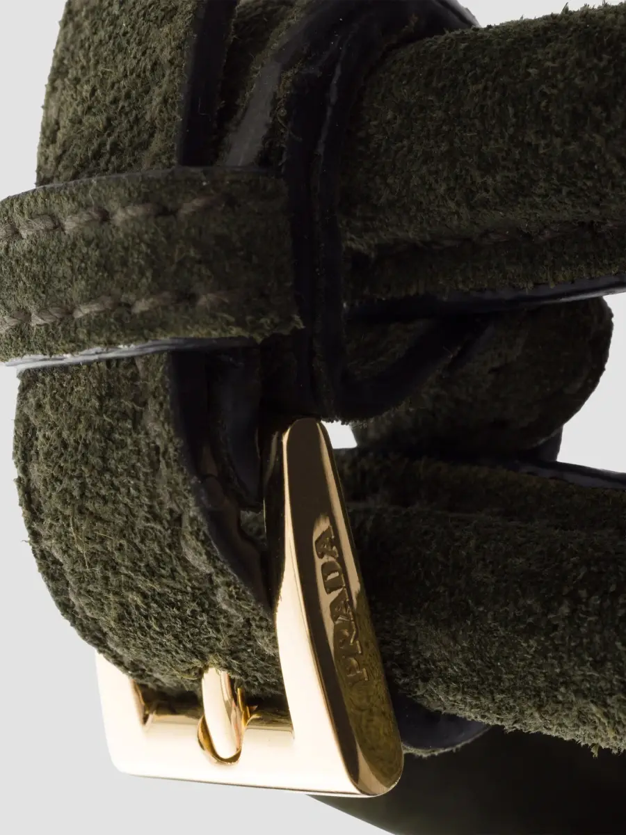 Prada Women's Nova Large Suede Tote Bag | Thumbnail 5 Prada Women's Nova Large Suede Tote Bag | Thumbnail 5