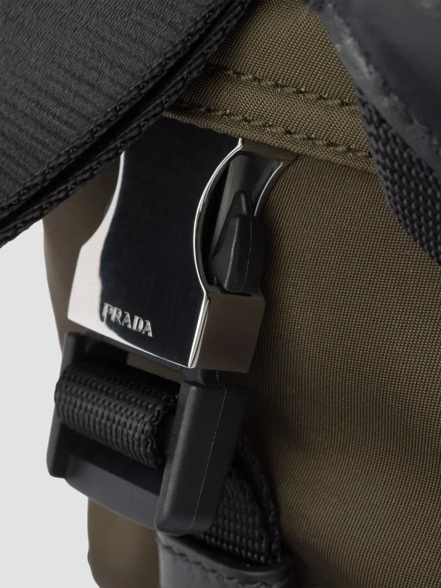 Prada Men's Explore Re-Nylon and Leather Bag | Thumbnail 6 Prada Men's Explore Re-Nylon and Leather Bag | Thumbnail 6