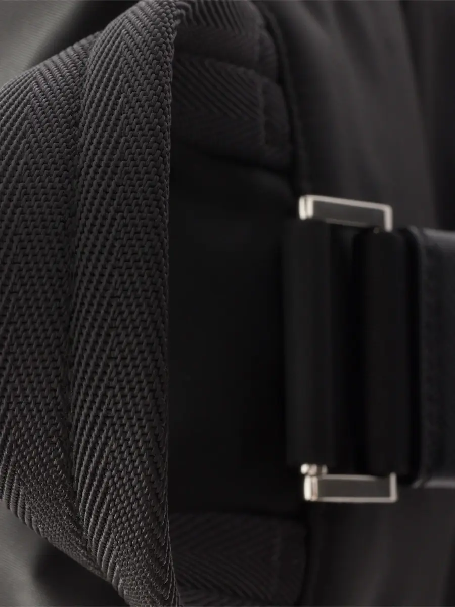 Prada Men's Re-Nylon and Saffiano Leather Backpack | Thumbnail 8 Prada Men's Re-Nylon and Saffiano Leather Backpack | Thumbnail 8