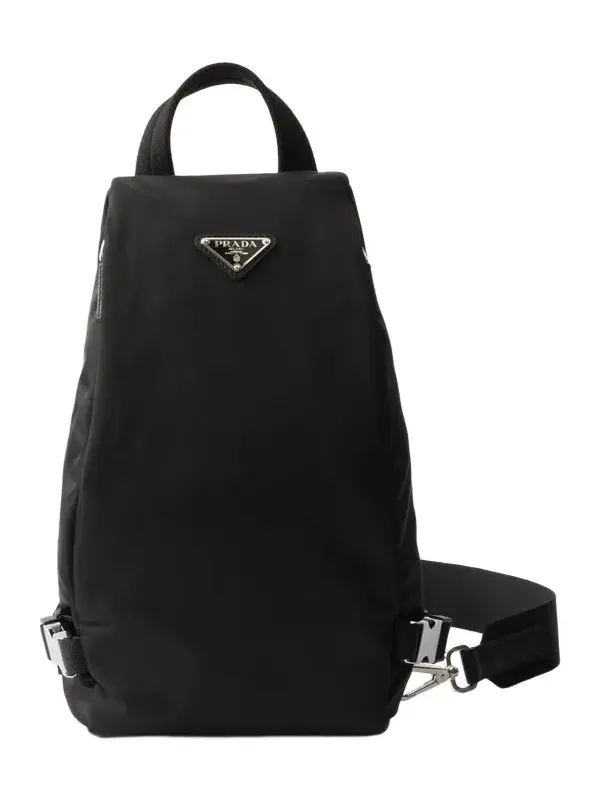 Prada Men's Re-Nylon and Saffiano Leather Backpack