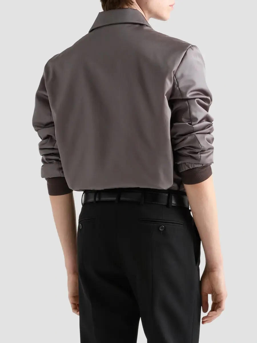Prada Men's Re-Nylon Blouson Jacket | Thumbnail 3 Prada Men's Re-Nylon Blouson Jacket | Thumbnail 3