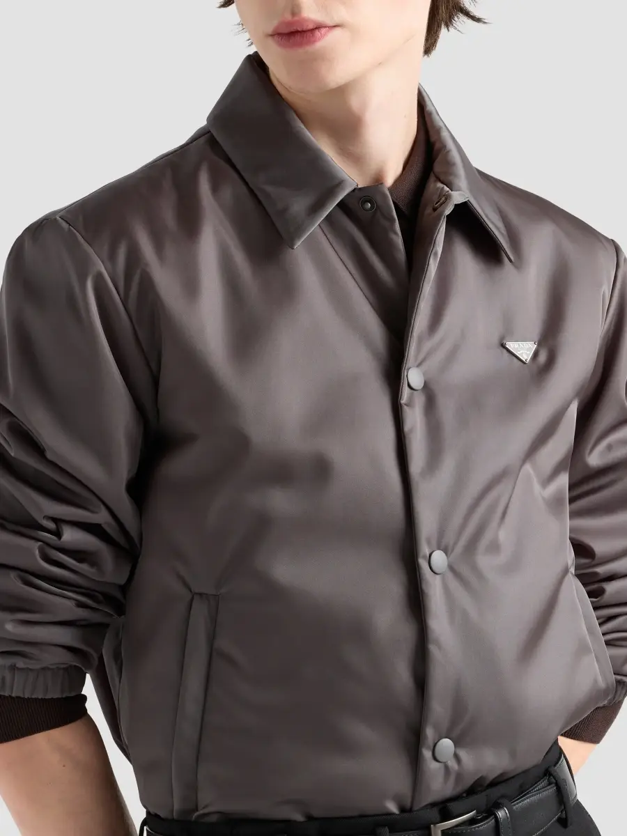 Prada Men's Re-Nylon Blouson Jacket | Thumbnail 4 Prada Men's Re-Nylon Blouson Jacket | Thumbnail 4