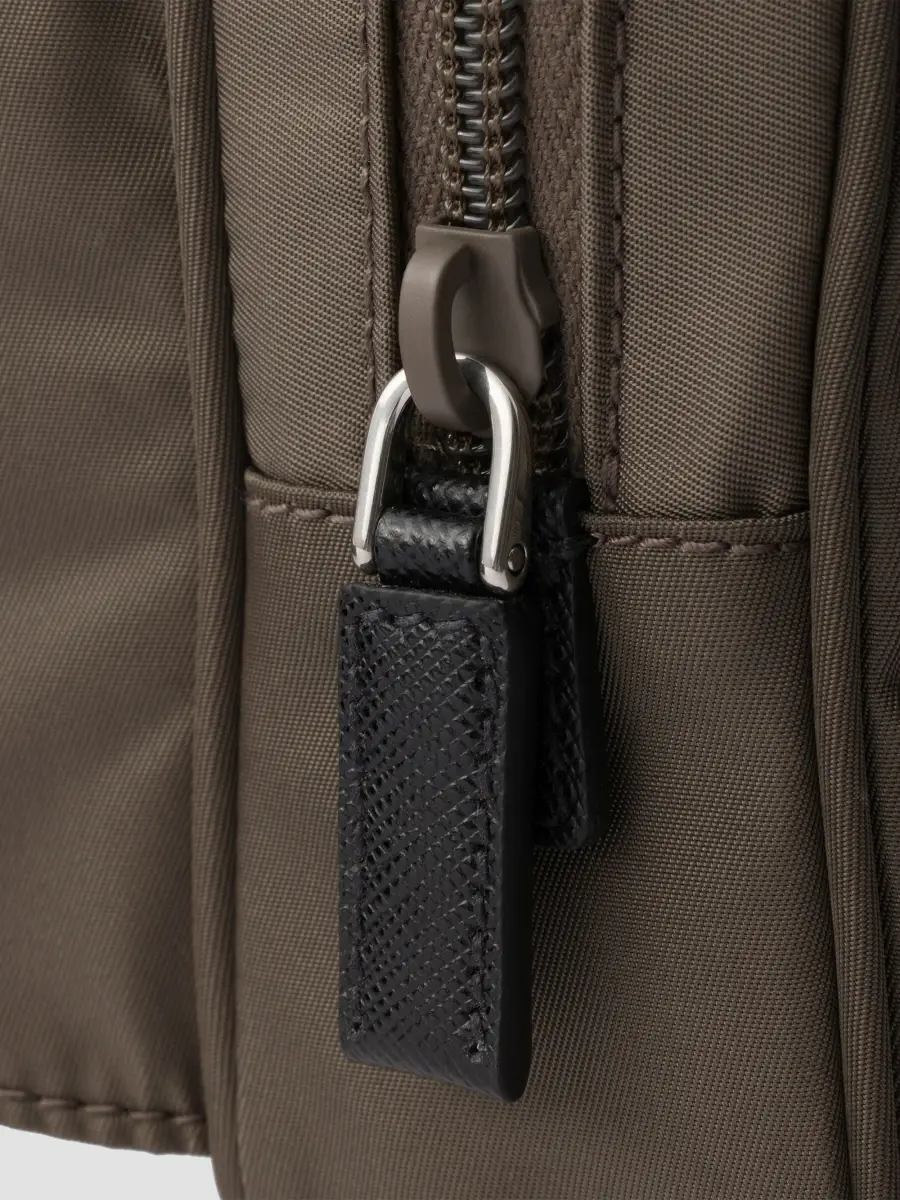 Prada Men's Re-Nylon and Saffiano Leather Belt Bag | Thumbnail 8 Prada Men's Re-Nylon and Saffiano Leather Belt Bag | Thumbnail 8
