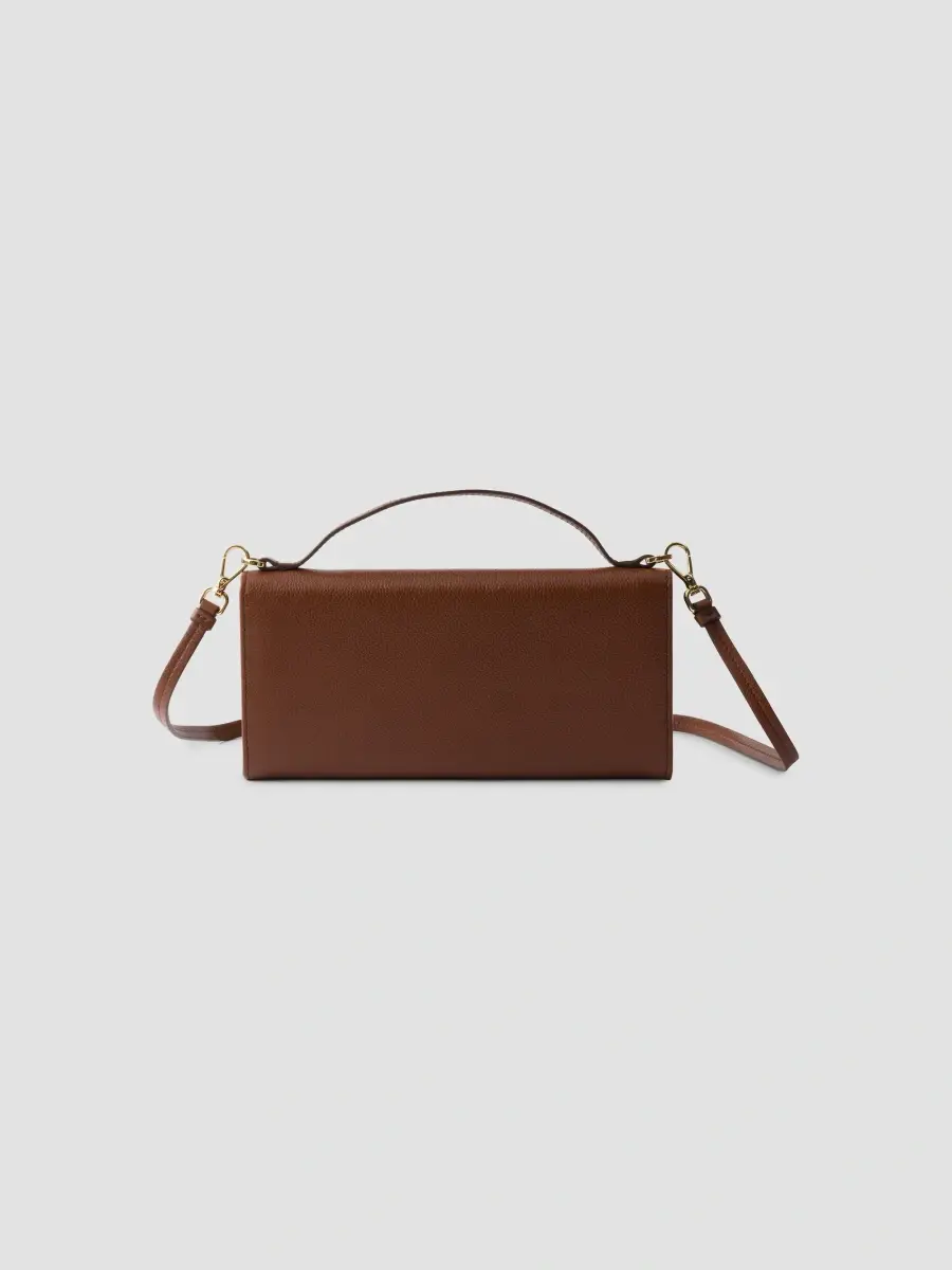 Prada Women's Leather Wallet with Shoulder Strap | Thumbnail 3 Prada Women's Leather Wallet with Shoulder Strap | Thumbnail 3