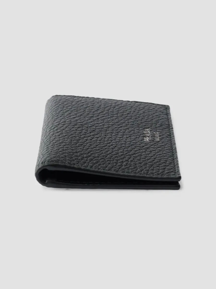 Prada Men's Leather Card Holder | Thumbnail 4