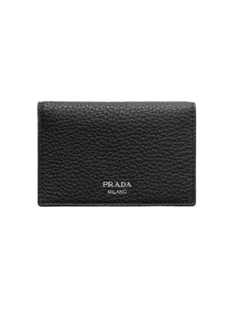 Prada Men's Leather Card Holder