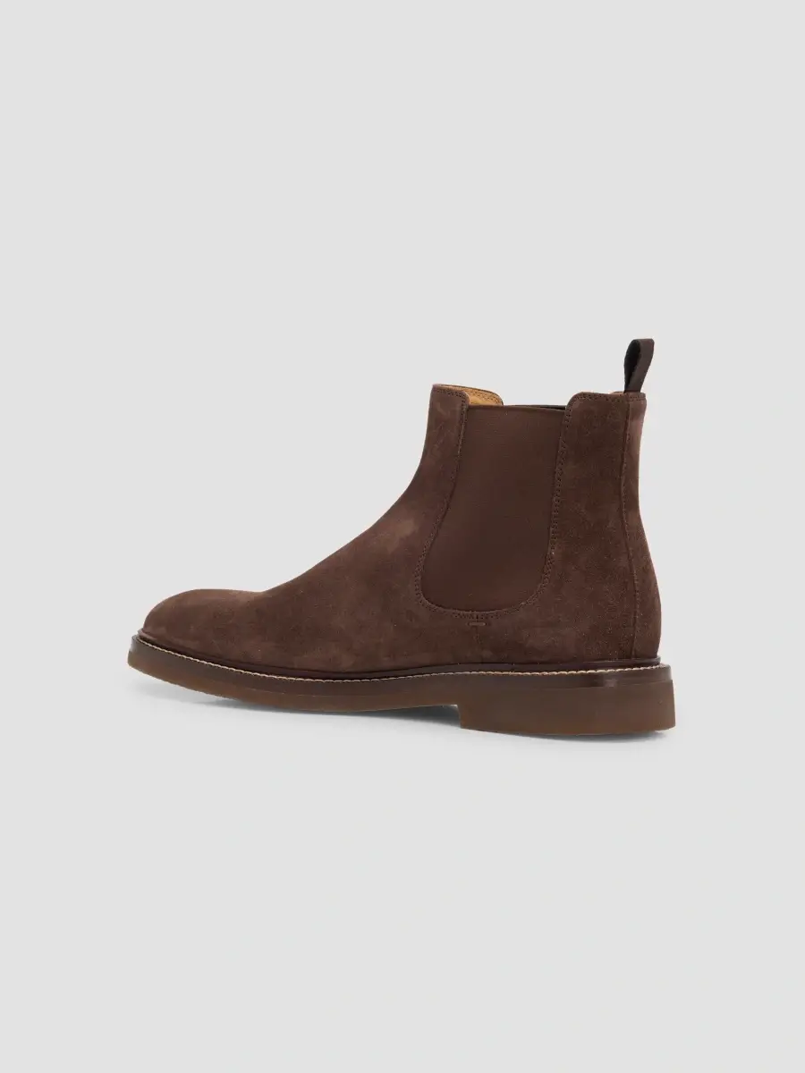 Brunello Cucinelli Men's Suede Chelsea Boots | Thumbnail 2 Brunello Cucinelli Men's Suede Chelsea Boots | Thumbnail 2