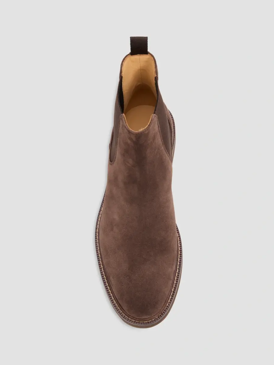 Brunello Cucinelli Men's Suede Chelsea Boots | Thumbnail 4 Brunello Cucinelli Men's Suede Chelsea Boots | Thumbnail 4
