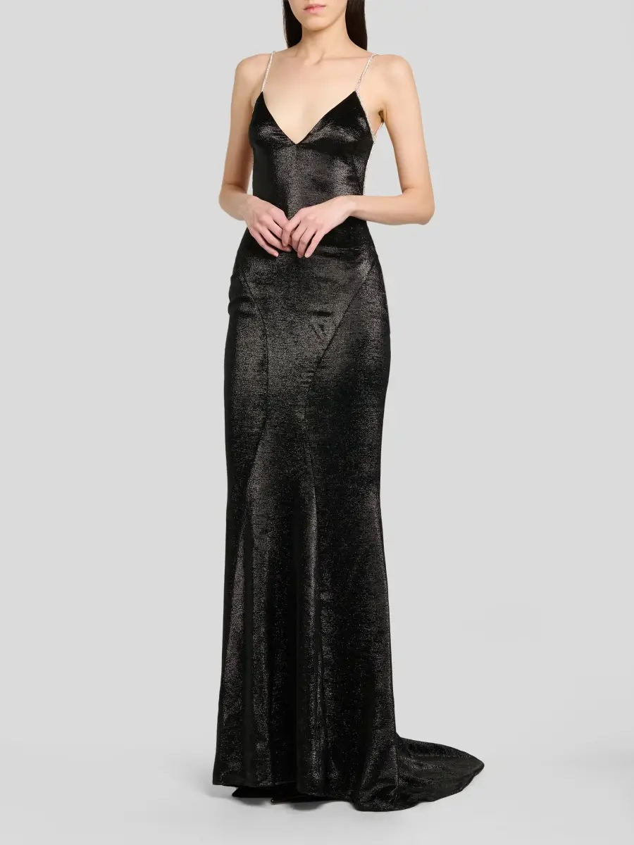 Tom Ford Women's Silk-Blend Charmuse Embellished Gown | Thumbnail 2 Tom Ford Women's Silk-Blend Charmuse Embellished Gown | Thumbnail 2