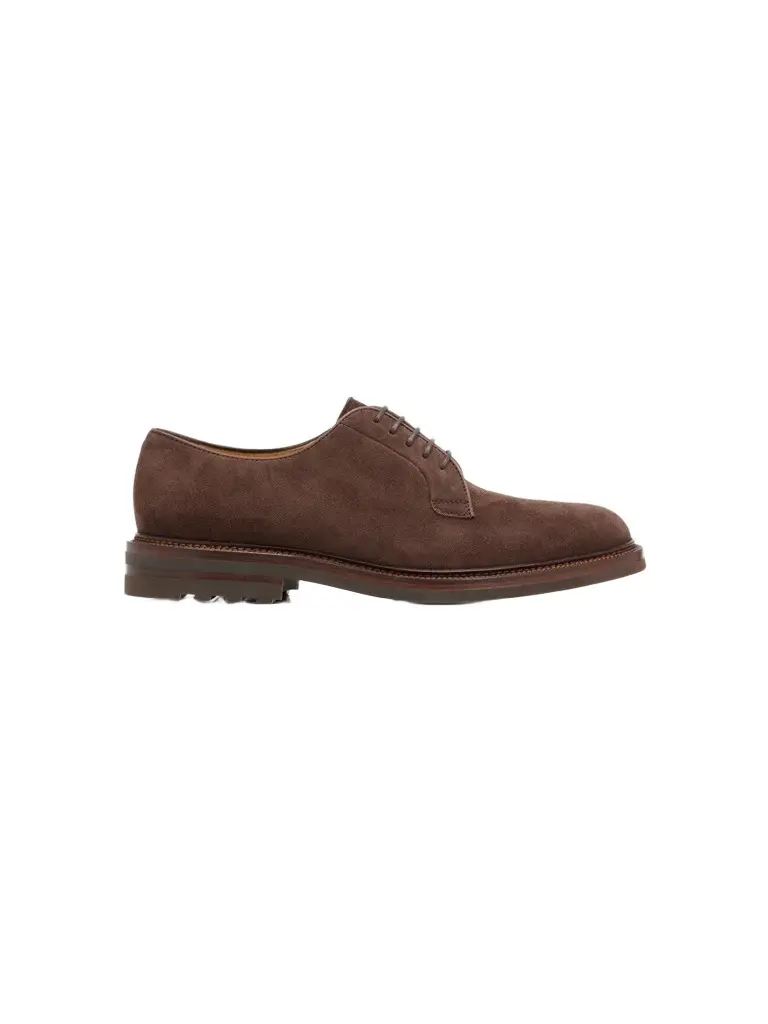 Brunello Cucinelli Men's Suede Derbys