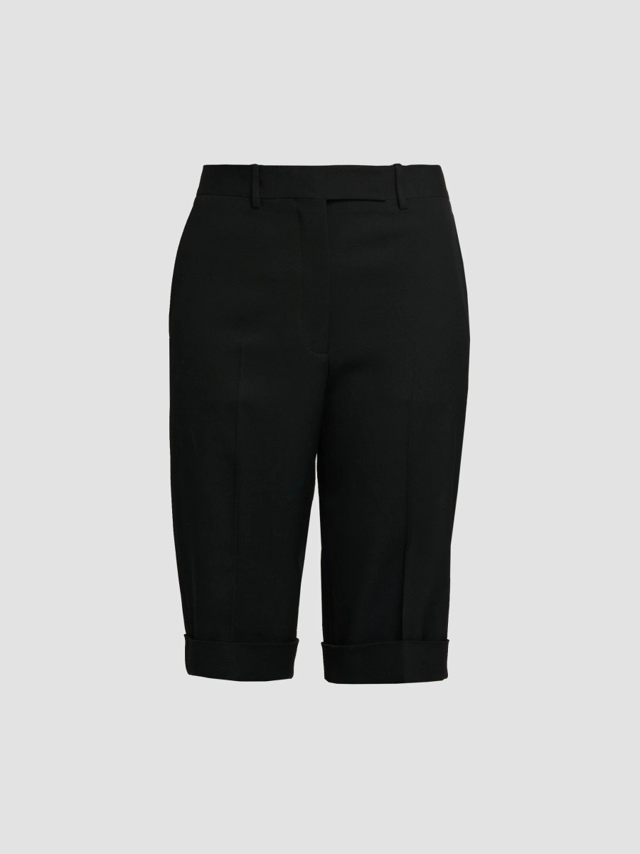 Women's Grain De Poudre Bermuda Shorts