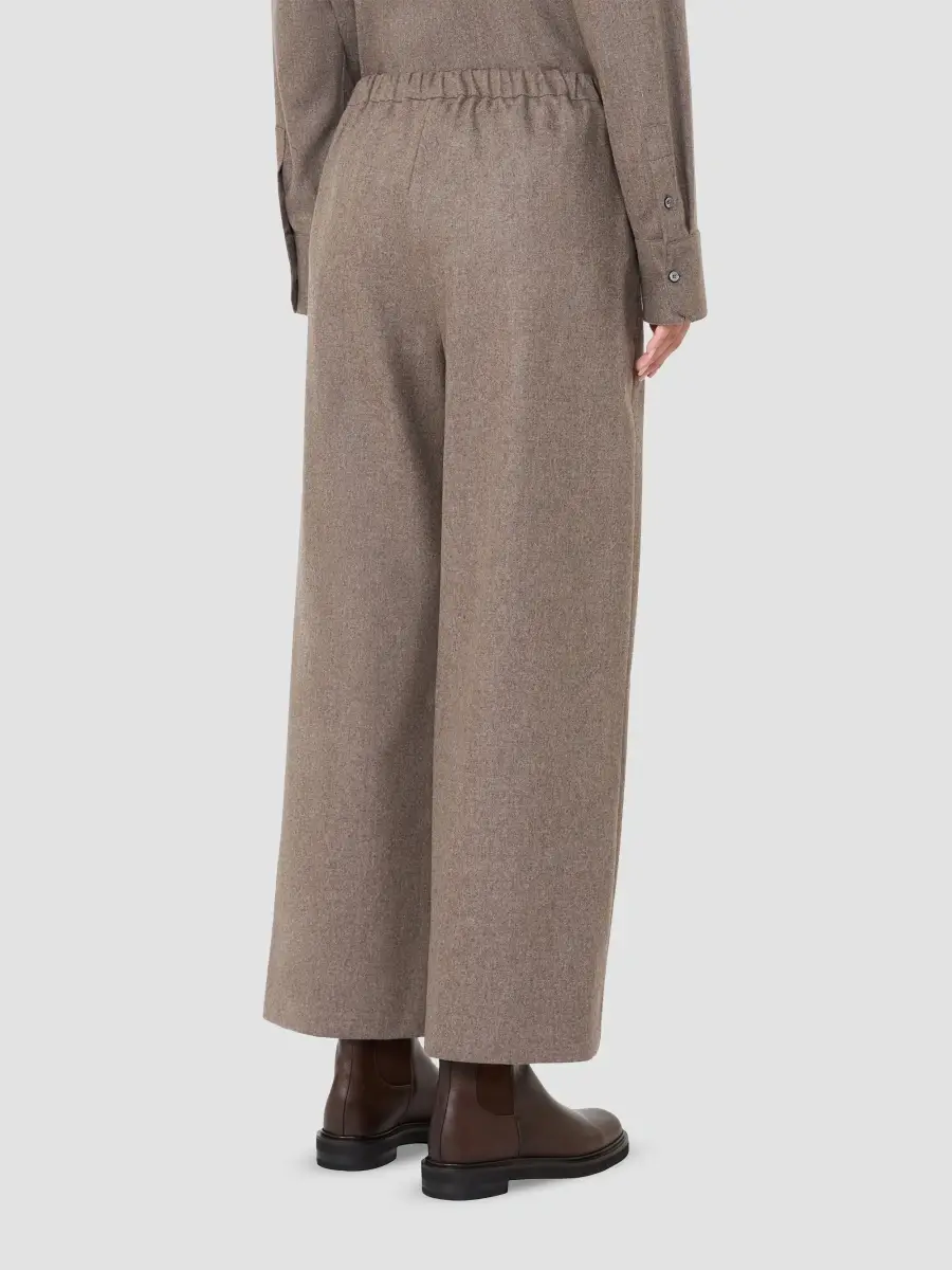 Max Mara Women's Stretch Wool Joggers Style Trousers | Thumbnail 4 Max Mara Women's Stretch Wool Joggers Style Trousers | Thumbnail 4