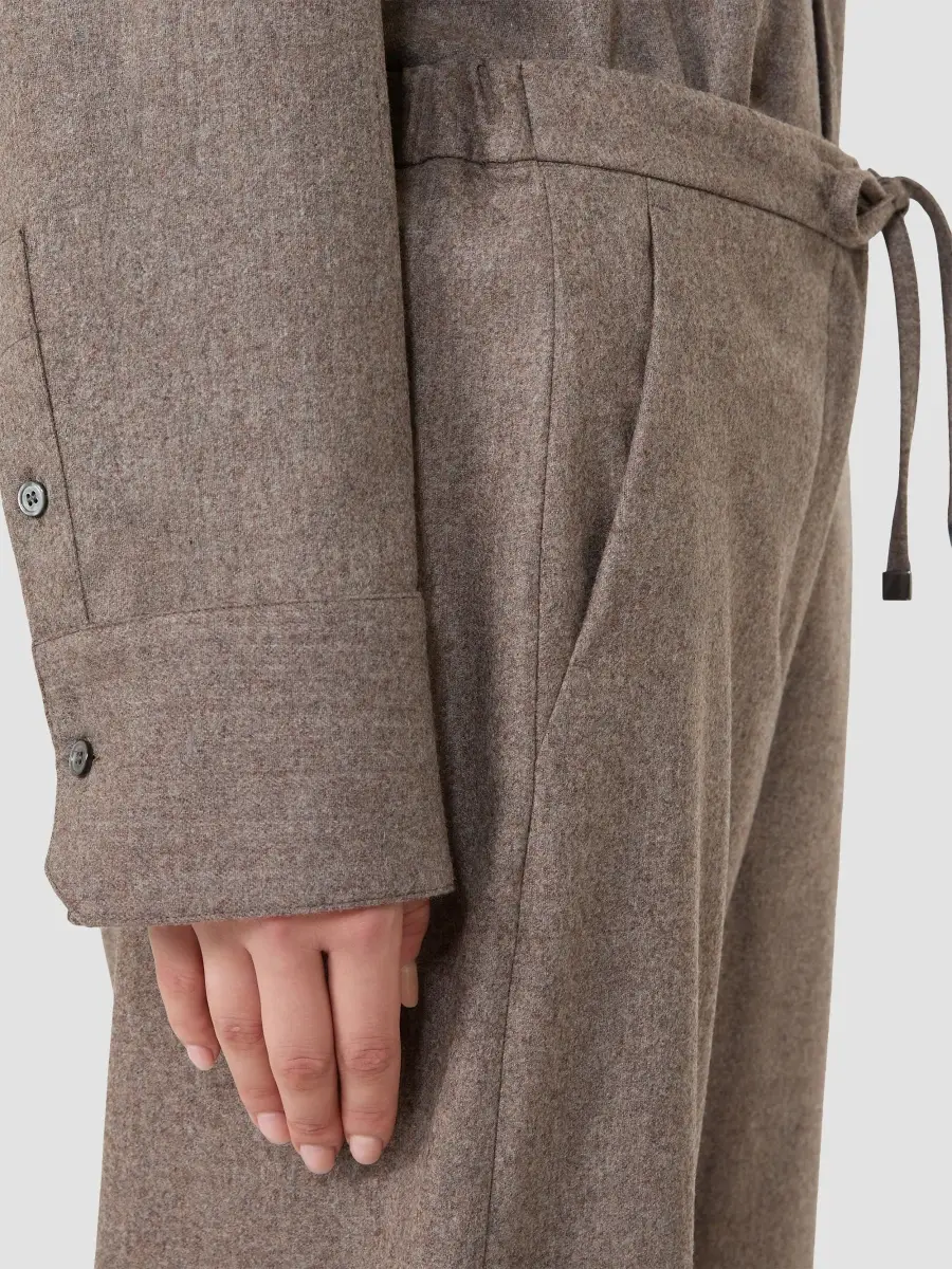 Max Mara Women's Stretch Wool Joggers Style Trousers | Thumbnail 5 Max Mara Women's Stretch Wool Joggers Style Trousers | Thumbnail 5