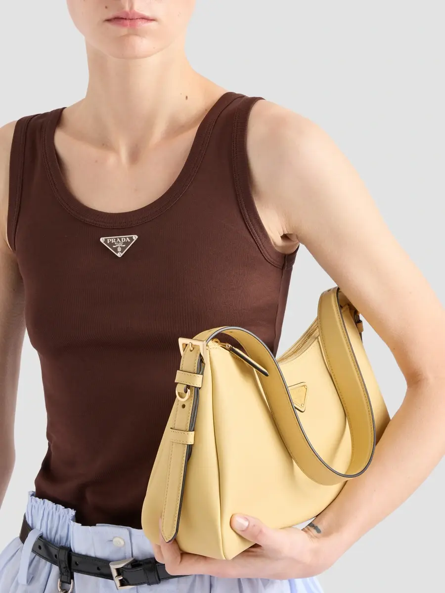 Prada Women's Ribbed Knit Tank Top | Thumbnail 5 Prada Women's Ribbed Knit Tank Top | Thumbnail 5