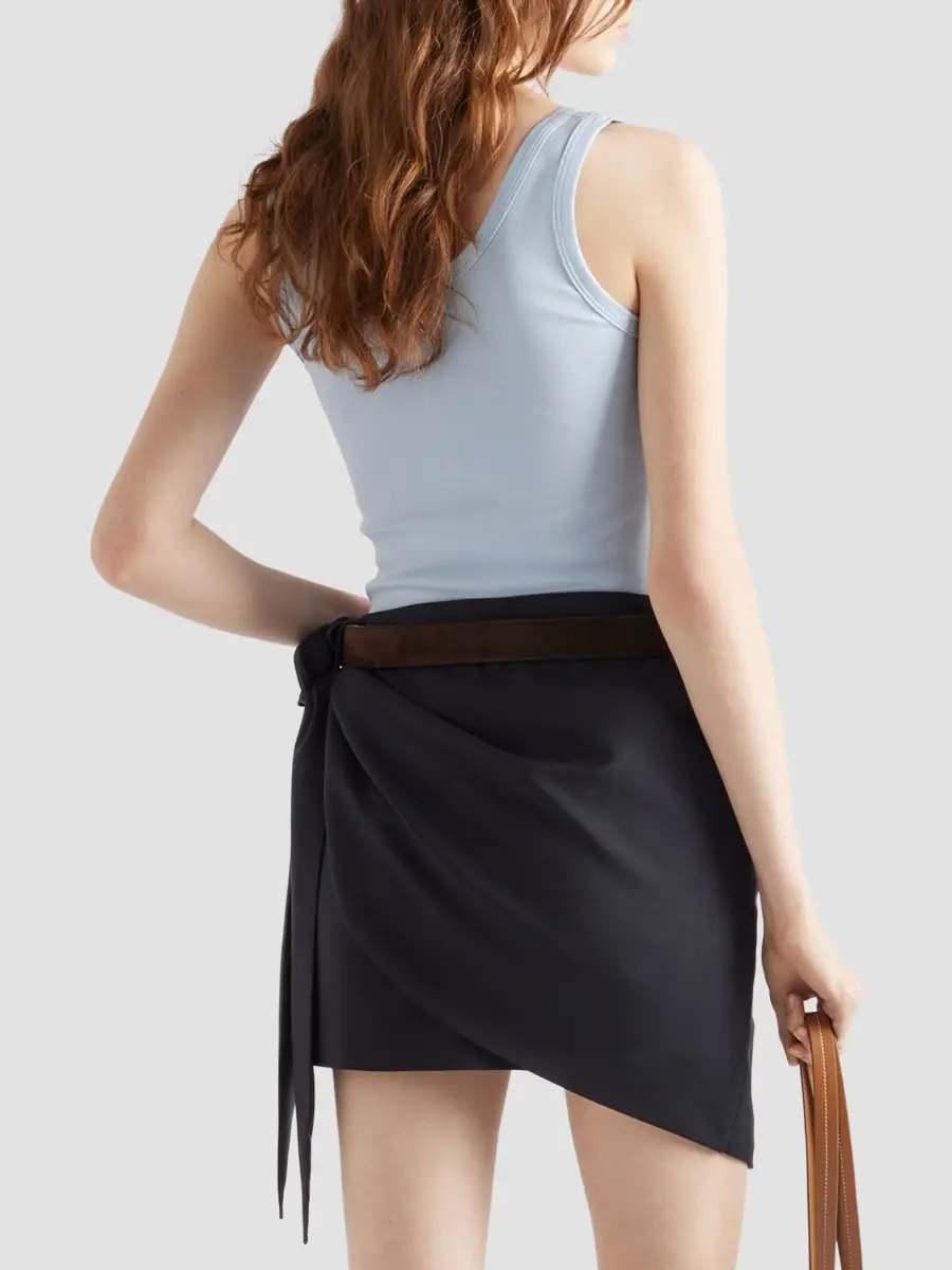 Prada Women's Ribbed Knit Tank Top | Thumbnail 4 Prada Women's Ribbed Knit Tank Top | Thumbnail 4