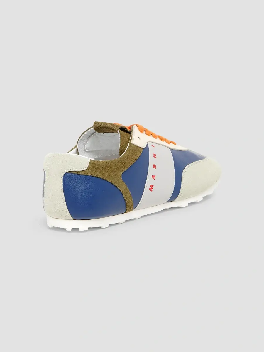 Marni Men's Retro Patchwork Sneakers | Thumbnail 3 Marni Men's Retro Patchwork Sneakers | Thumbnail 3