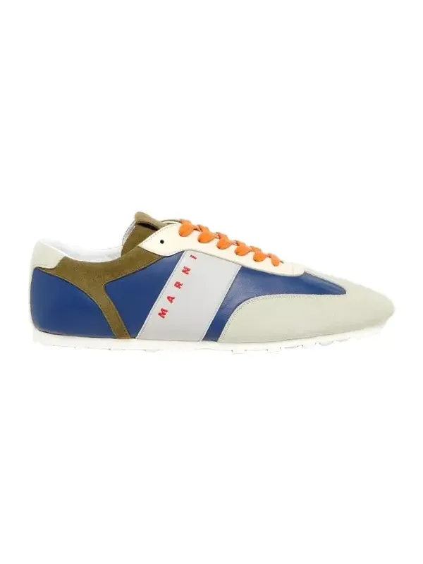 Marni Men's Retro Patchwork Sneakers