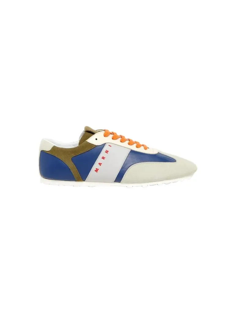 Marni Men's Retro Patchwork Sneakers
