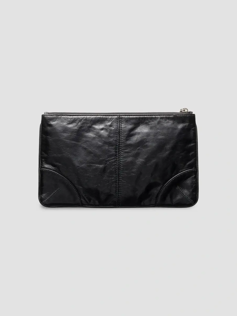Prada Men's Leather Pouch | Thumbnail 3