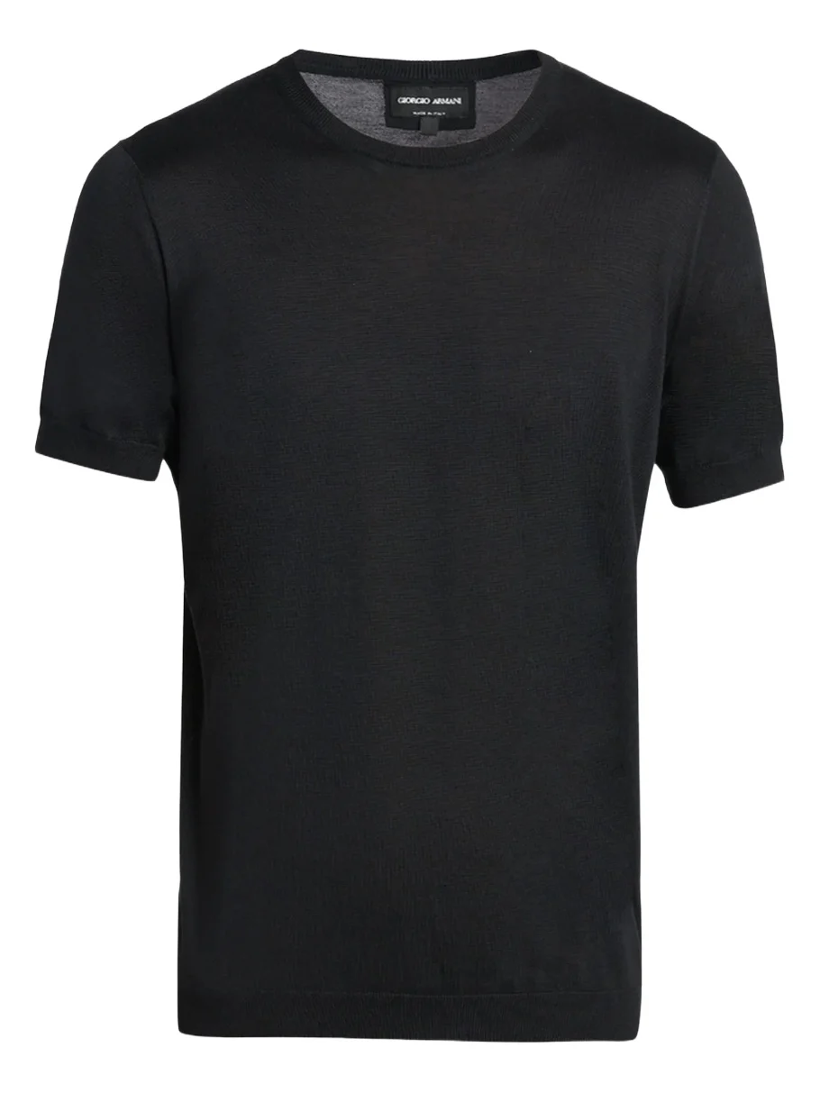 Men's Silk-Cotton Crewneck T-Shirt