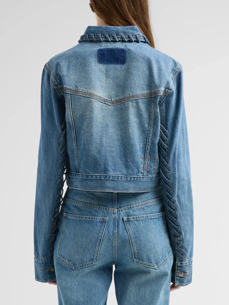 Ksubi Women's Slim Trucker Highway Jacket | Thumbnail 3 Ksubi Women's Slim Trucker Highway Jacket | Thumbnail 3
