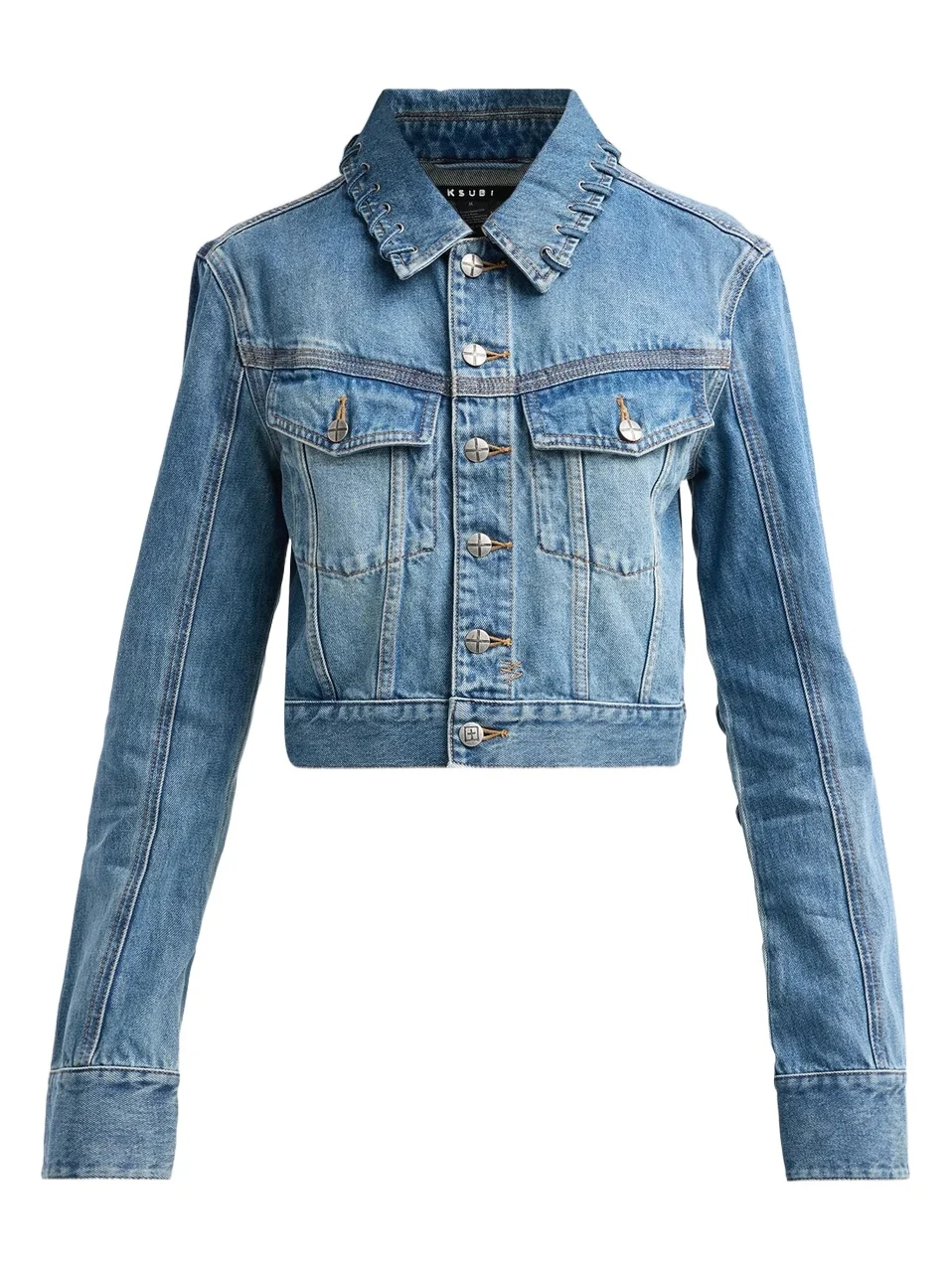 Ksubi Women's Slim Trucker Highway Jacket