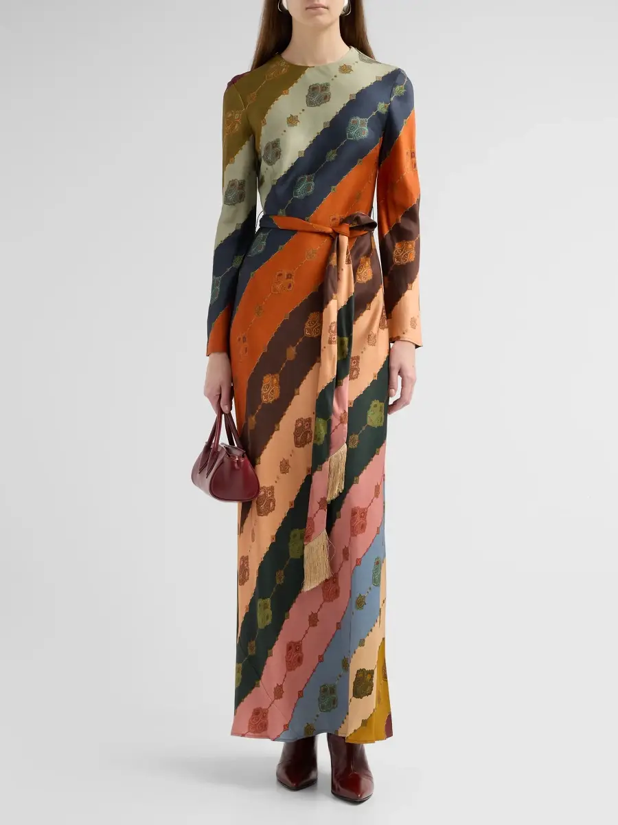 Zimmermann Women's Ascent Bias-Cut Maxi Dress | Thumbnail 2 Zimmermann Women's Ascent Bias-Cut Maxi Dress | Thumbnail 2