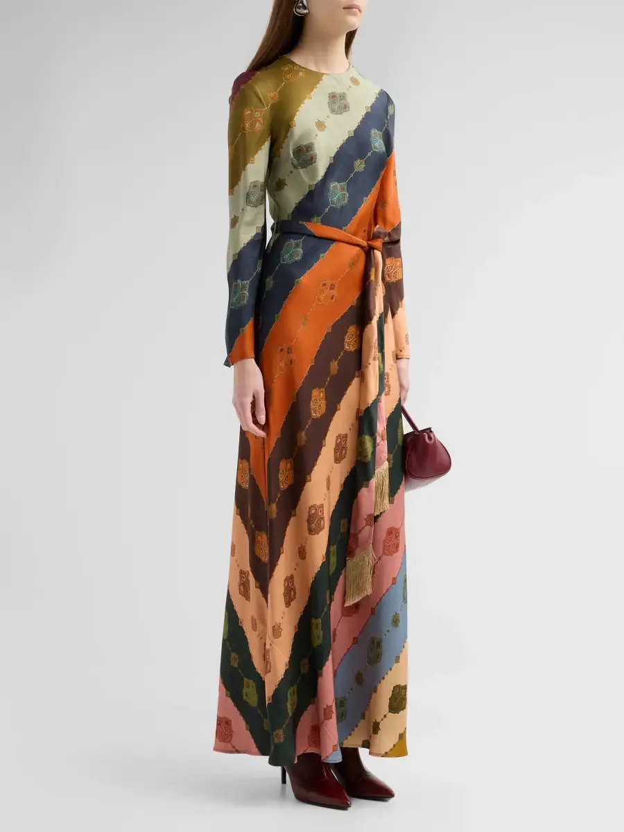 Zimmermann Women's Ascent Bias-Cut Maxi Dress | Thumbnail 4 Zimmermann Women's Ascent Bias-Cut Maxi Dress | Thumbnail 4