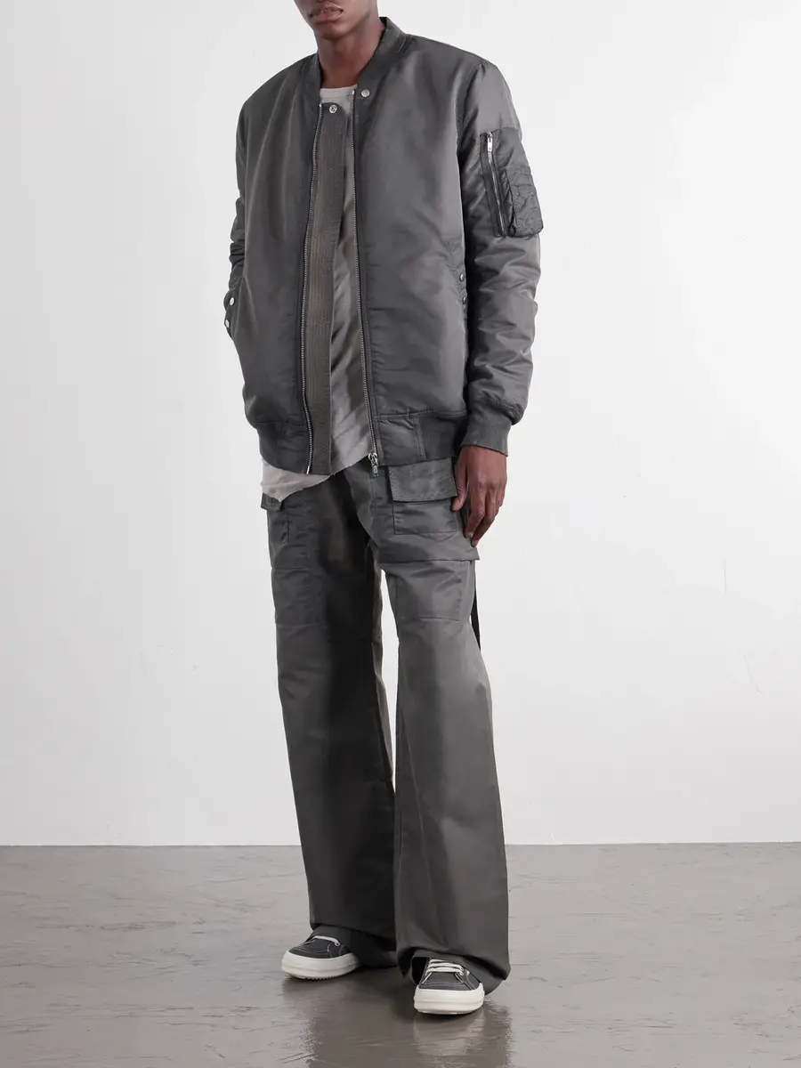 DRKSHDW by Rick Owens Classic Flight Padded Shell Bomber Jacket - Men | Thumbnail 2