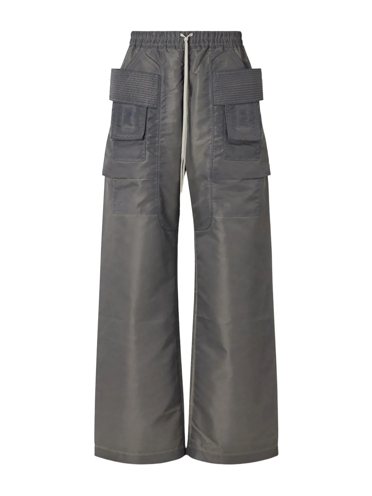 DRKSHDW by Rick Owens Creatch Wide-Leg Shell Drawstring Cargo Trousers - Men