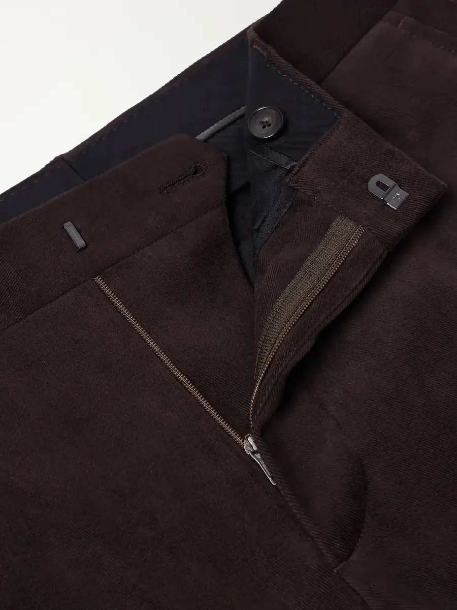 MR P. Straight-Leg Brushed Cotton-Blend Twill Suit Trousers - Men | Thumbnail 6 MR P. Straight-Leg Brushed Cotton-Blend Twill Suit Trousers - Men | Thumbnail 6