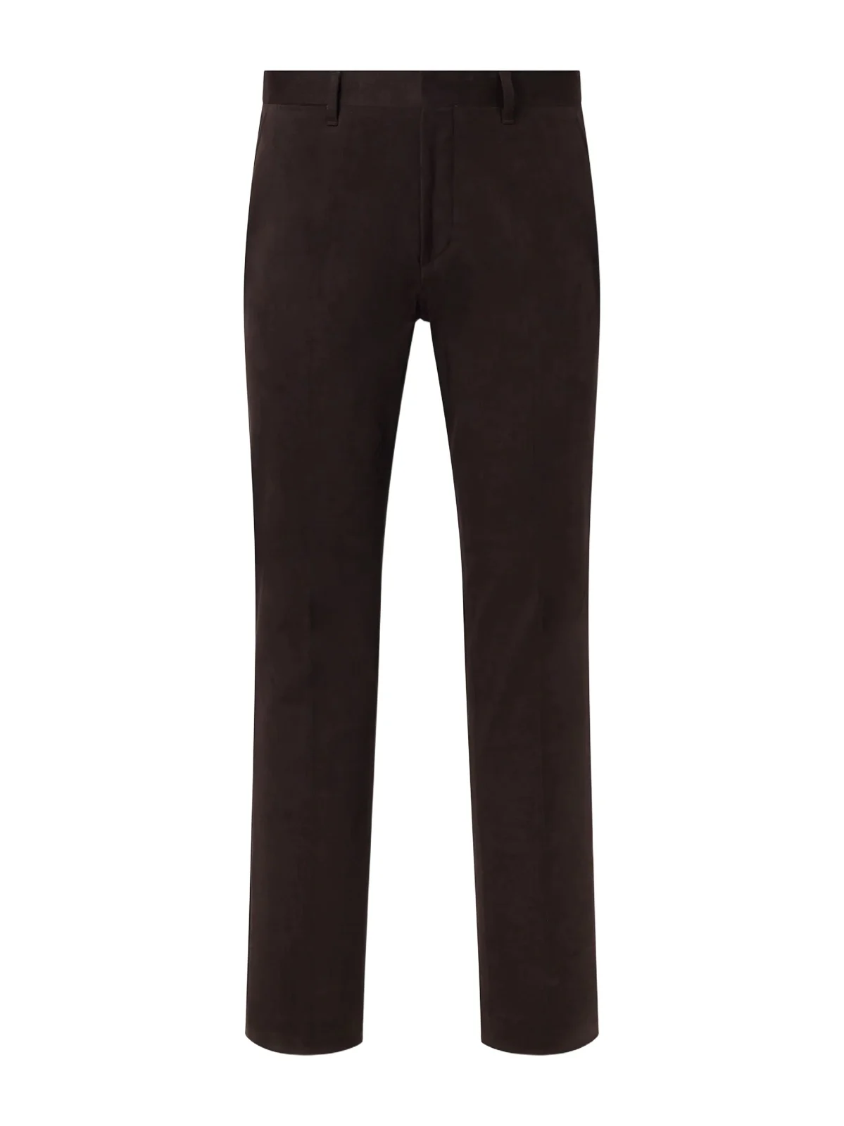 Straight-Leg Brushed Cotton-Blend Twill Suit Trousers - Men Straight-Leg Brushed Cotton-Blend Twill Suit Trousers - Men