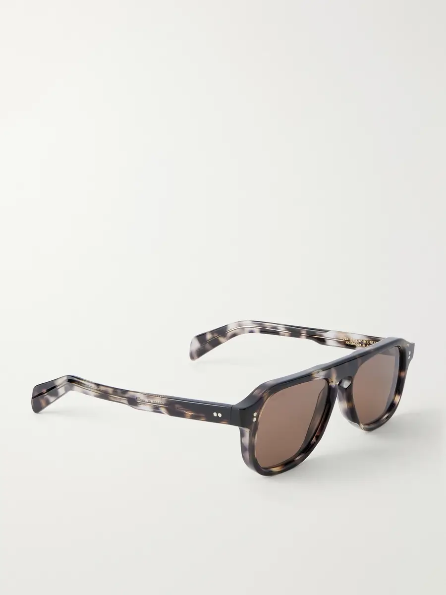 Cutler and Gross GR14 Aviator-Style Tortoiseshell Acetate Sunglasses - Men | Thumbnail 4