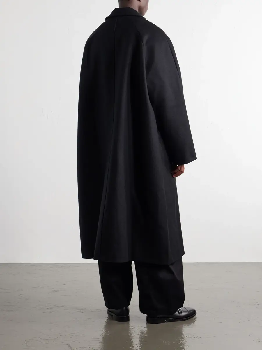 SAGE NATION Takeshi Melton Wool Coat - Men | Thumbnail 4 SAGE NATION Takeshi Melton Wool Coat - Men | Thumbnail 4