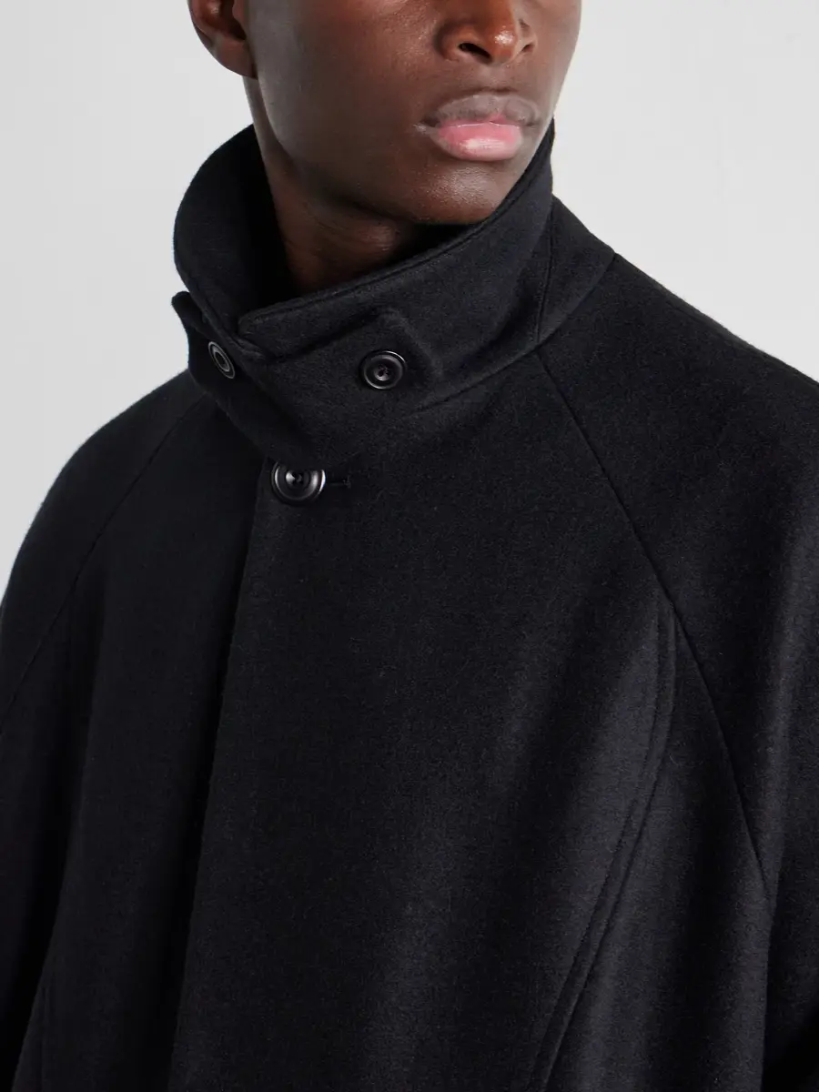 SAGE NATION Takeshi Melton Wool Coat - Men | Thumbnail 6 SAGE NATION Takeshi Melton Wool Coat - Men | Thumbnail 6