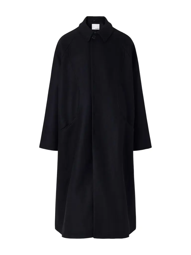 SAGE NATION Takeshi Melton Wool Coat - Men