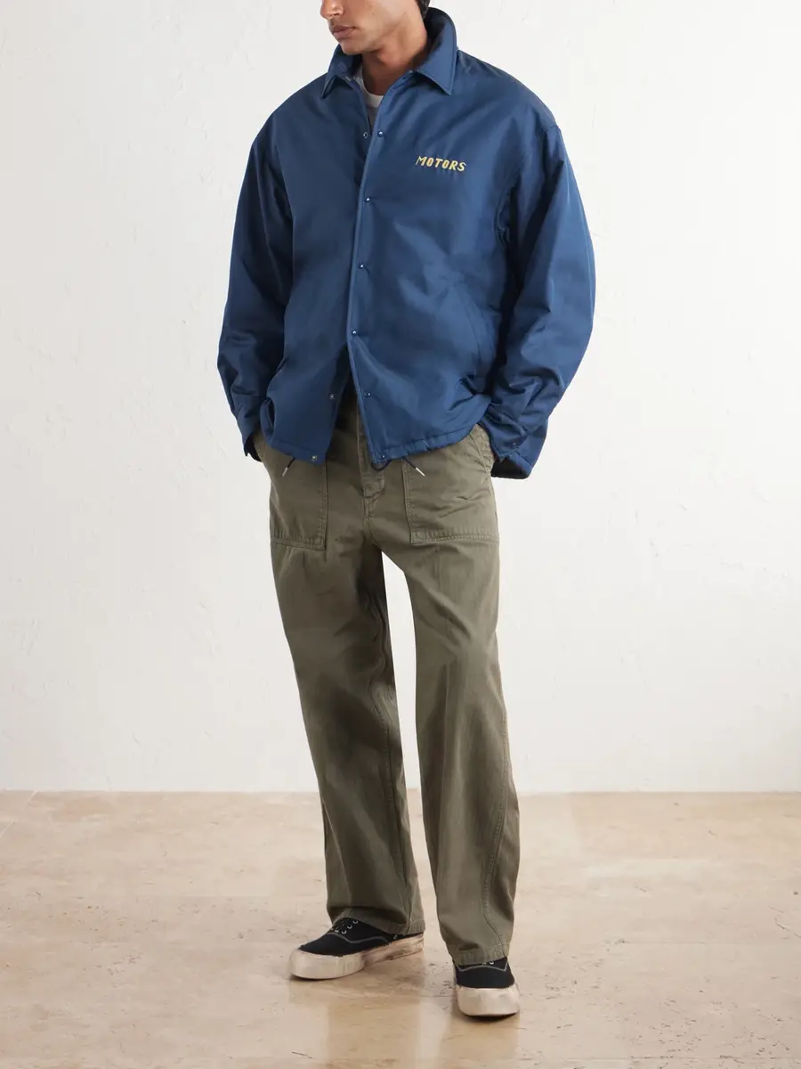 Visvim Embroidered Wool and Silk-Blend-Gabardine Jacket - Men | Thumbnail 2 Visvim Embroidered Wool and Silk-Blend-Gabardine Jacket - Men | Thumbnail 2