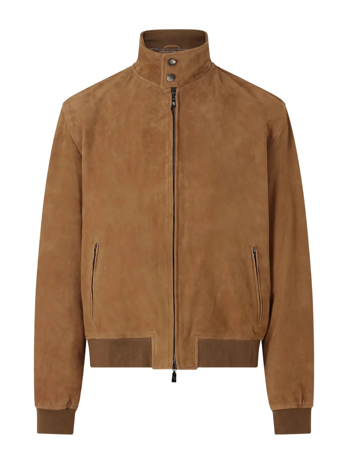Frescobol Carioca Canela Suede Jacket - Men