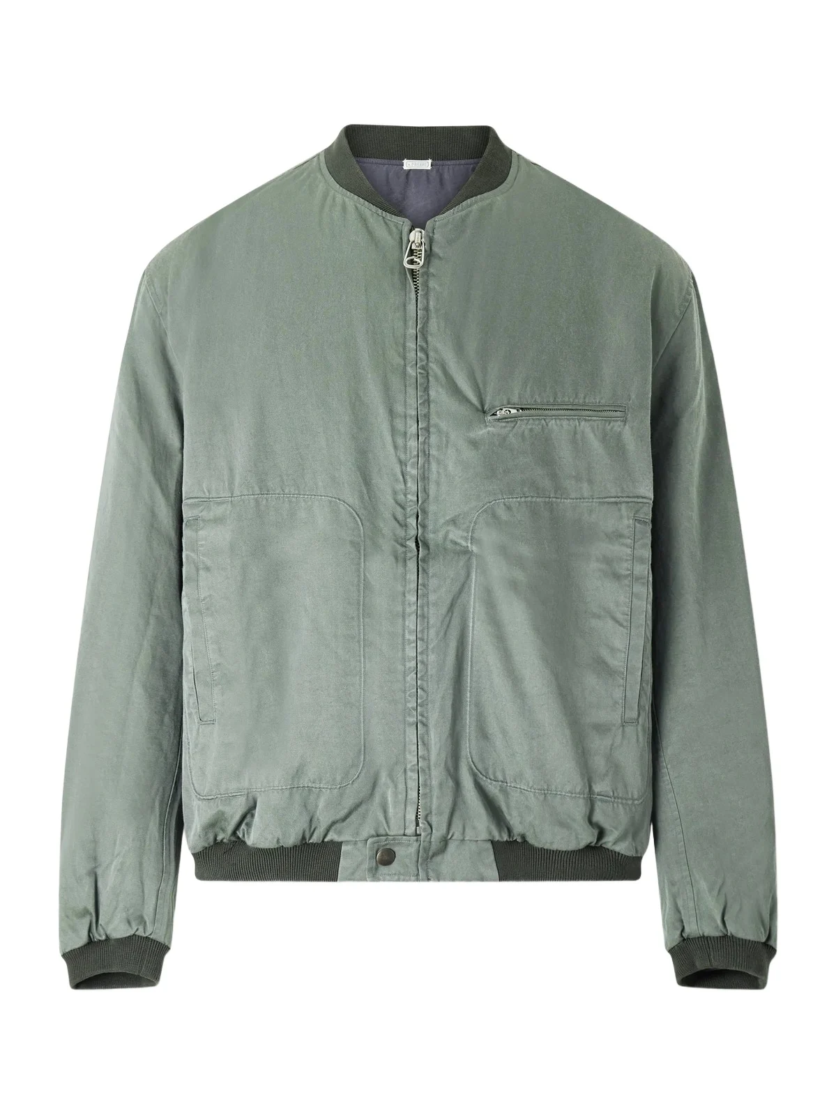 Silk and Cotton-Blend Bomber Jacket - Men