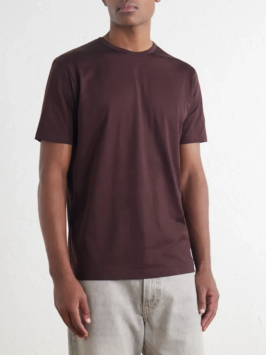 Sunspel Cotton-Jersey T-shirt - Men | Thumbnail 3 Sunspel Cotton-Jersey T-shirt - Men | Thumbnail 3