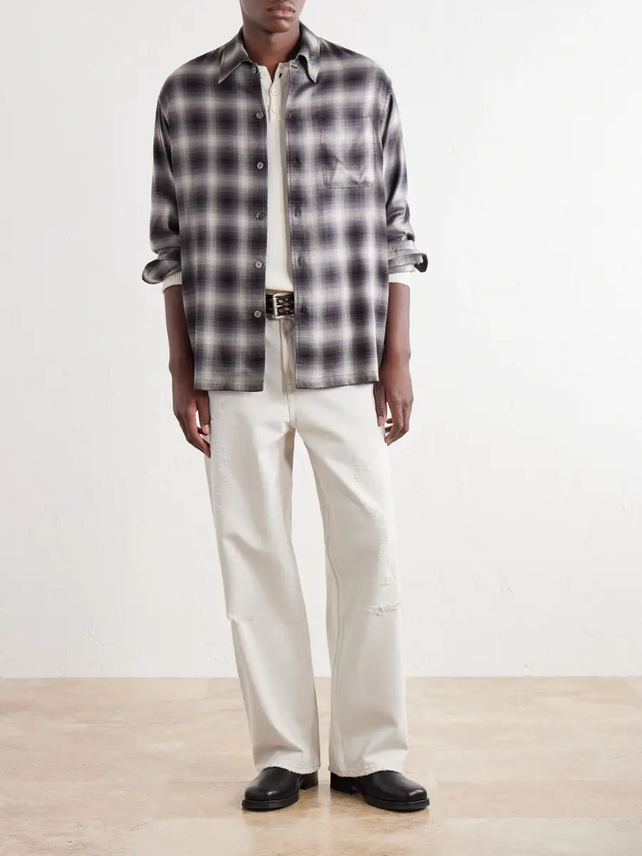 Our Legacy Every Checked Tencel® Twill Shirt - Men | Thumbnail 2 Our Legacy Every Checked Tencel® Twill Shirt - Men | Thumbnail 2