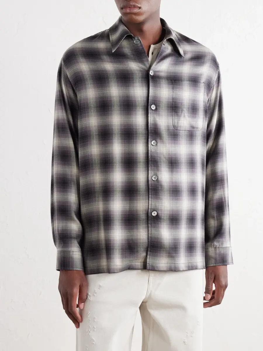 Our Legacy Every Checked Tencel® Twill Shirt - Men | Thumbnail 3 Our Legacy Every Checked Tencel® Twill Shirt - Men | Thumbnail 3