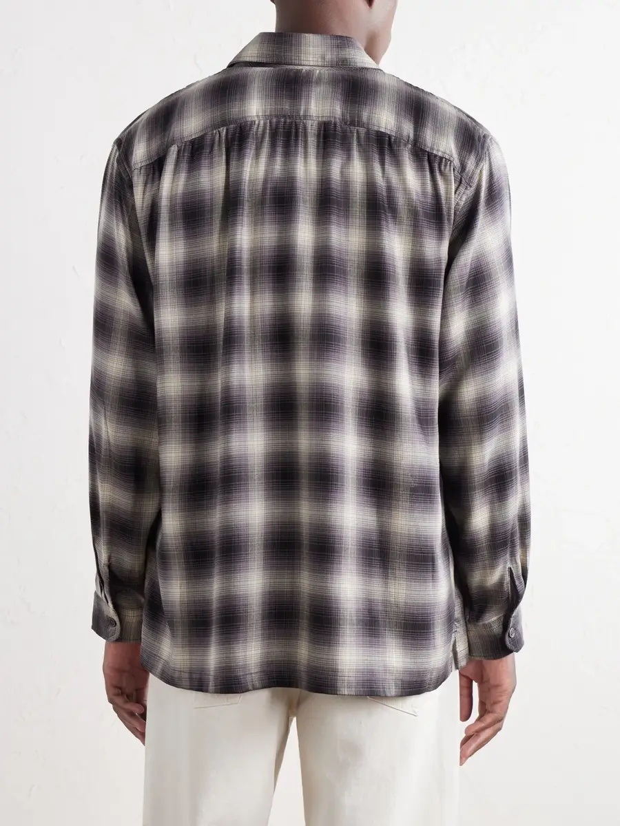 Our Legacy Every Checked Tencel® Twill Shirt - Men | Thumbnail 4 Our Legacy Every Checked Tencel® Twill Shirt - Men | Thumbnail 4