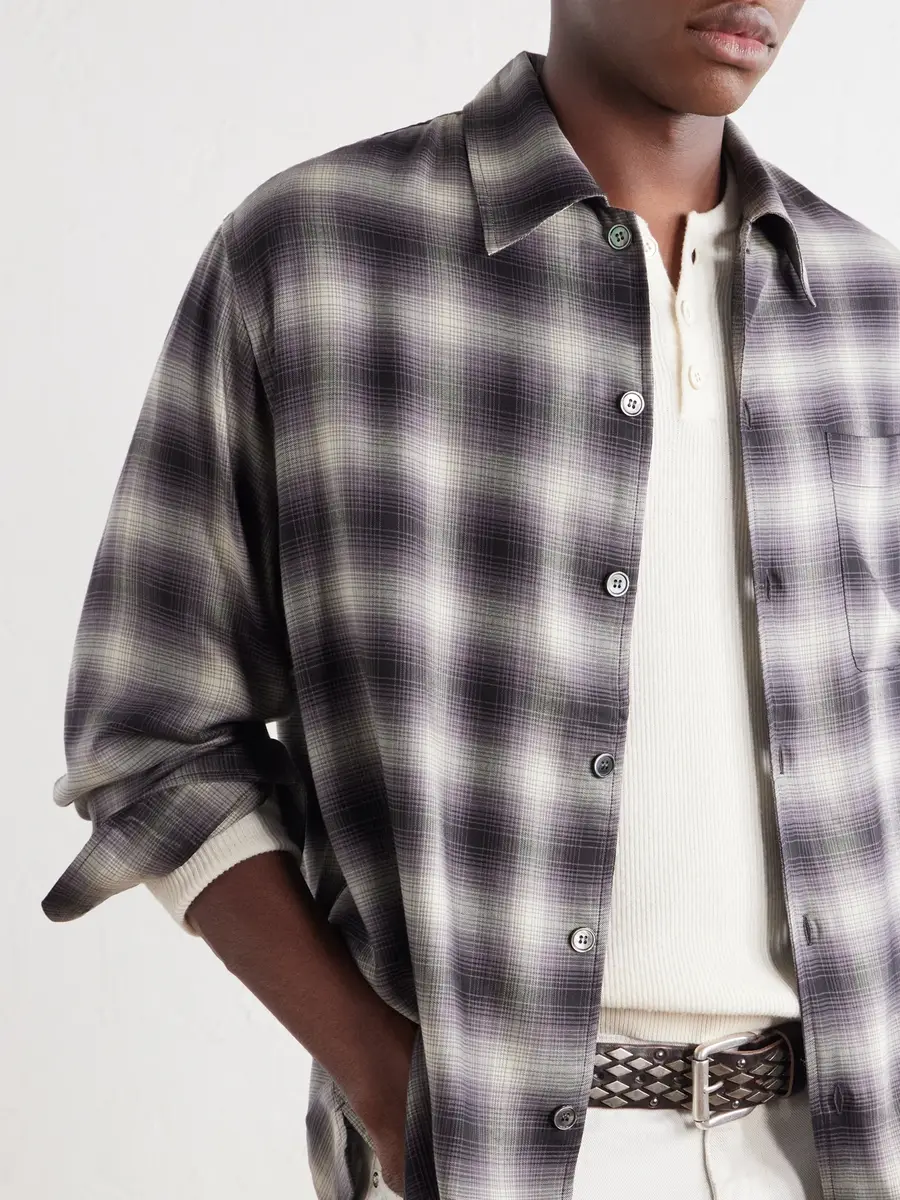 Our Legacy Every Checked Tencel® Twill Shirt - Men | Thumbnail 5 Our Legacy Every Checked Tencel® Twill Shirt - Men | Thumbnail 5