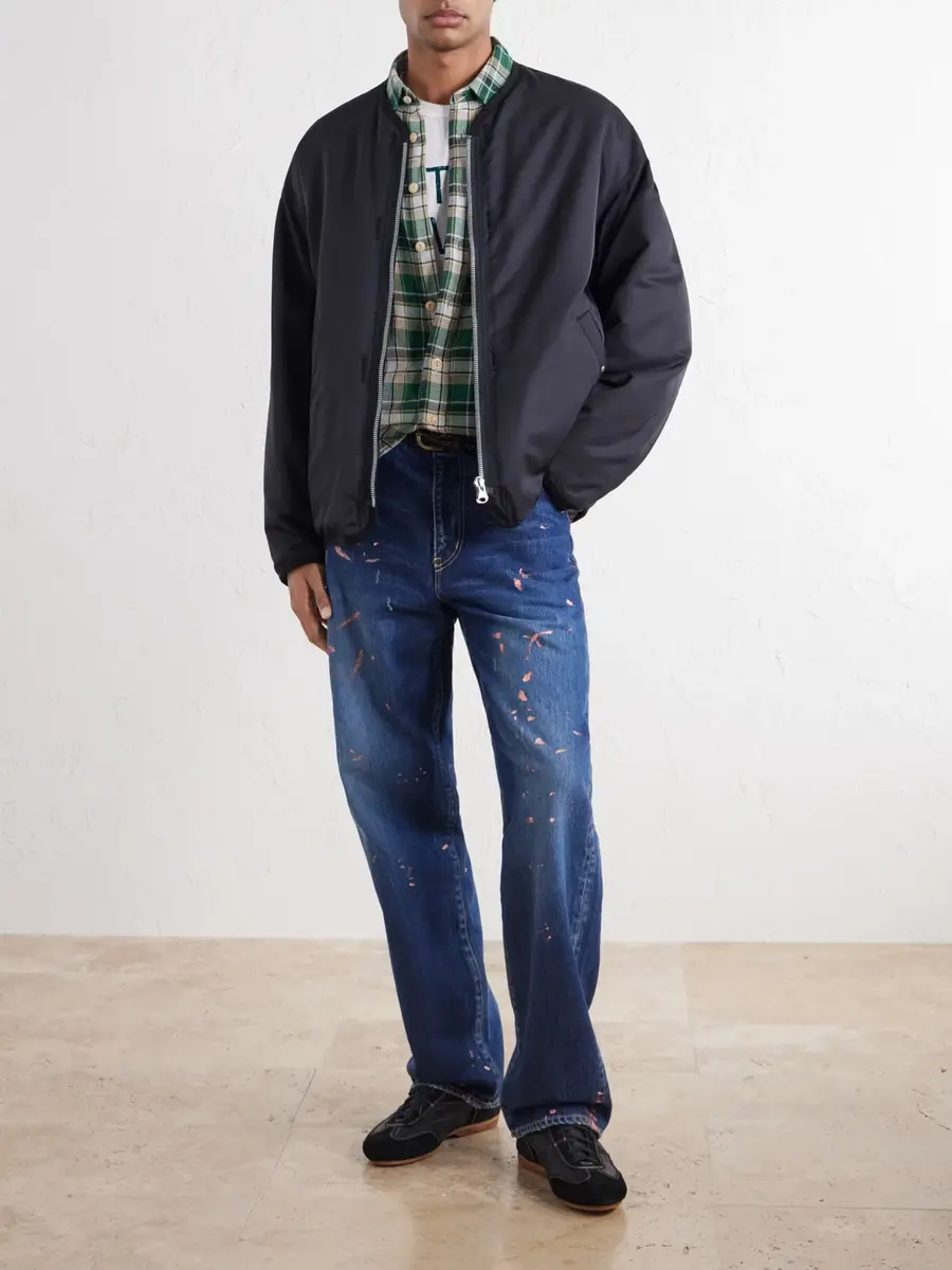 Visvim Wool and Silk-Blend Twill Down Liner Jacket - Men | Thumbnail 2
