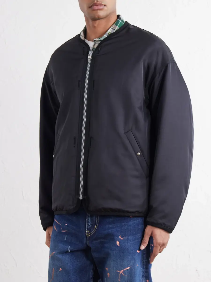 Visvim Wool and Silk-Blend Twill Down Liner Jacket - Men | Thumbnail 3