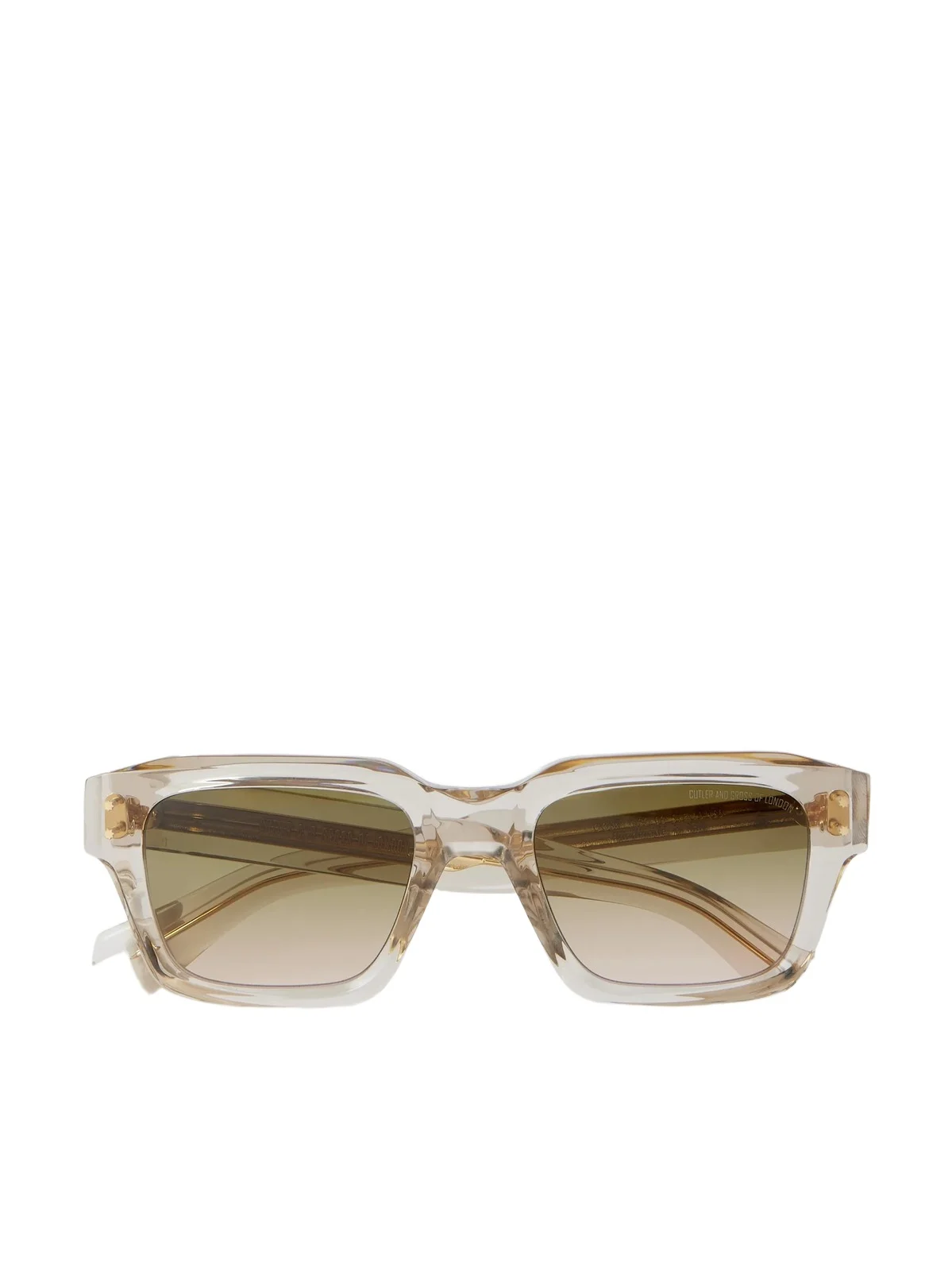 Cutler and Gross 1432 Square-Frame Acetate Sunglasses - Men