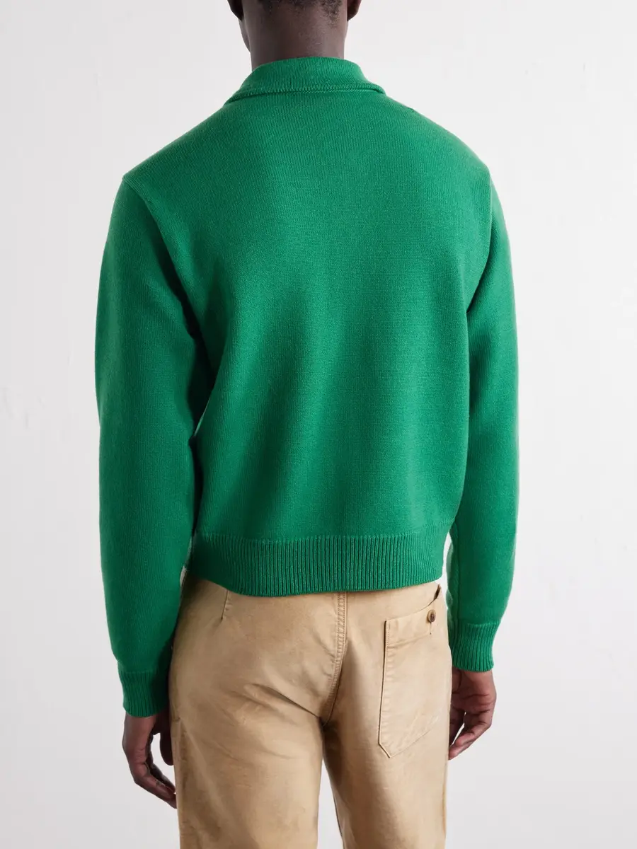 Auralee Wool Cardigan - Men | Thumbnail 4 Auralee Wool Cardigan - Men | Thumbnail 4