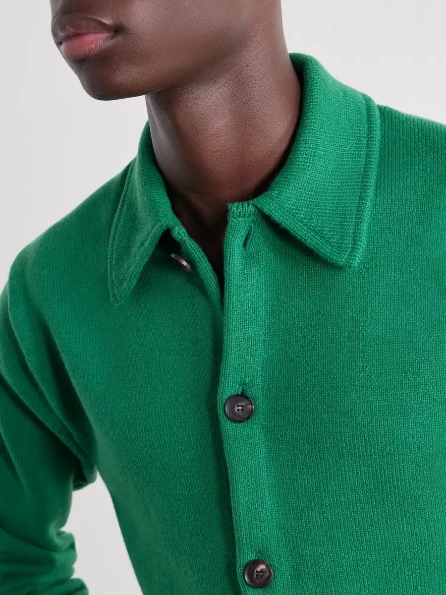 Auralee Wool Cardigan - Men | Thumbnail 6 Auralee Wool Cardigan - Men | Thumbnail 6